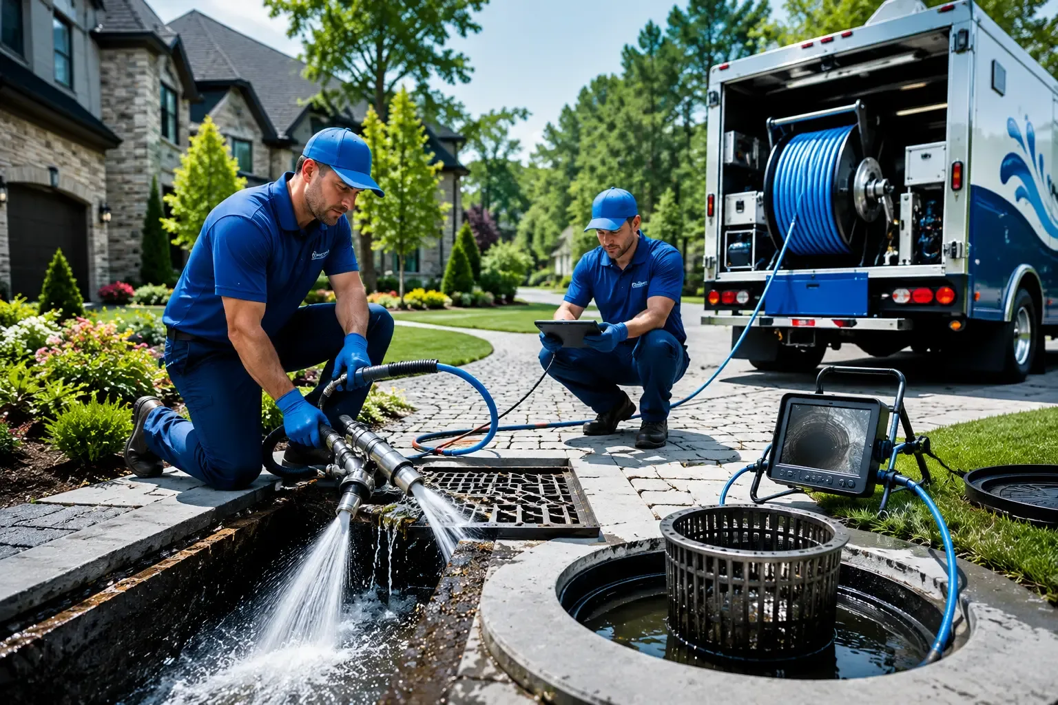 Local outdoor drain cleaning professionals in Krebs, OK