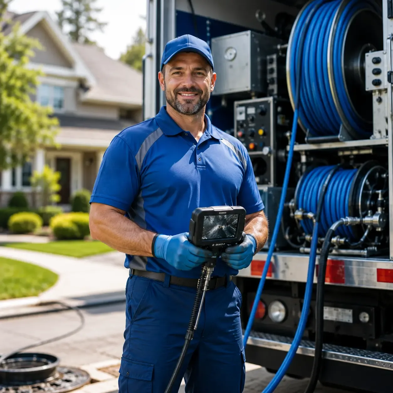Local outdoor drain cleaning specialists in Krebs, OK
